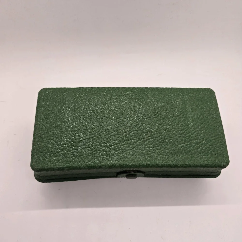 Vintage Singer Sewing Machine Button Hole Attachment With Accessories And Case